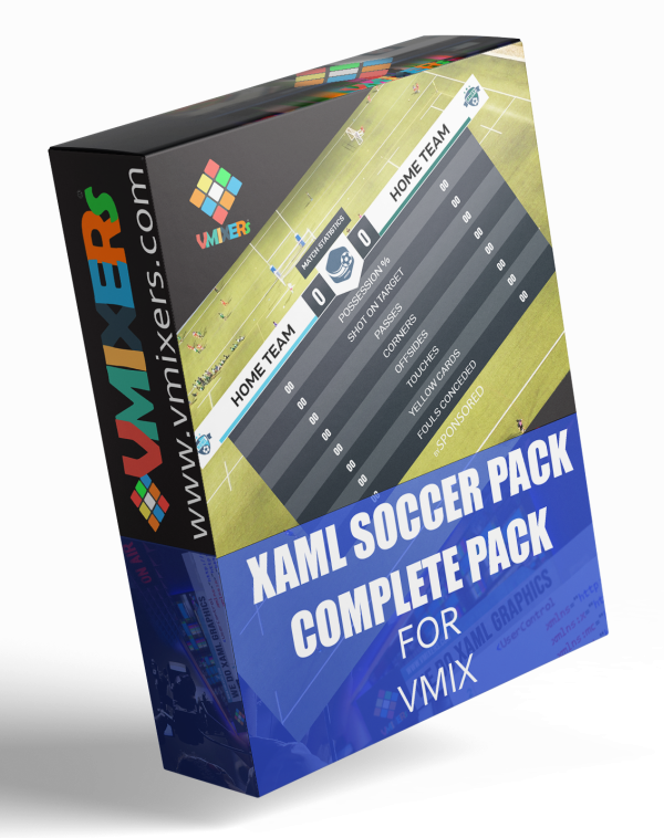 XAML FULL Soccer Pack for VMIX 27